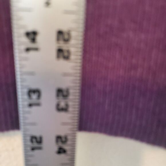 Vintage GAP Cardigan Sz S Cotton Nylon Acrylic Purple Button Up - Picture 10 of 16